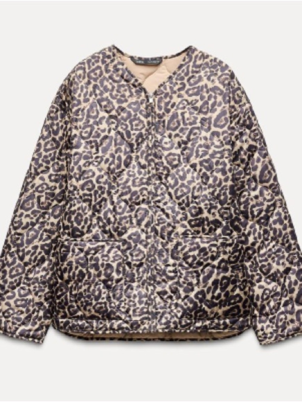 Zara leopard jacket